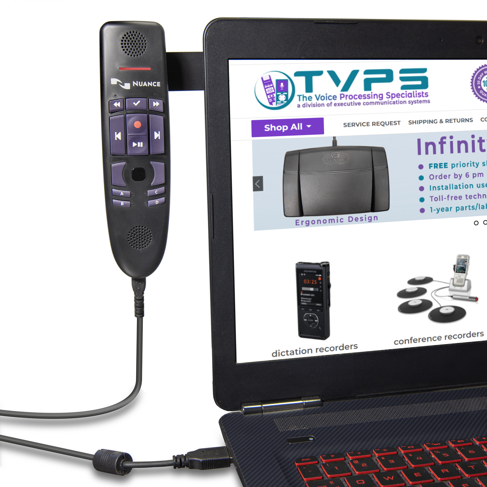 Mic Holder for Laptop/Desktop Monitor PowerMic 4